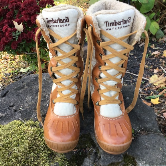 TIMBERLAND “MOUNT HOLLY” WATERPROOF 10”  DUCK BOOT GREAT CONDITION - Picture 2 of 12